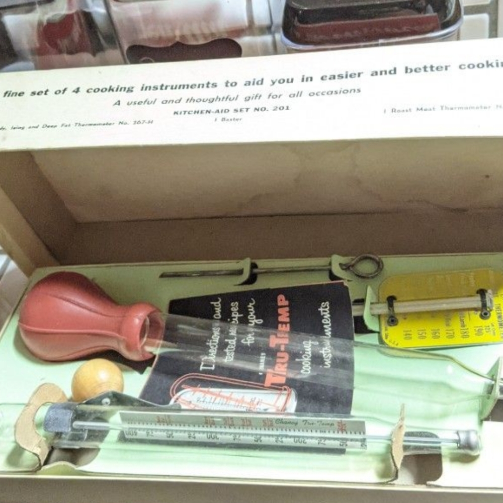 Vintage meat thermometer
